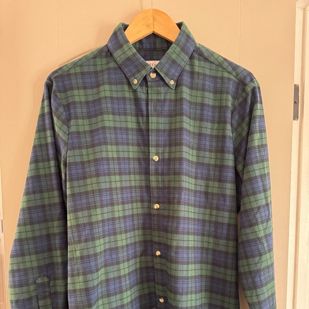 Mizzen + Main City Flannel Large Slim Fit